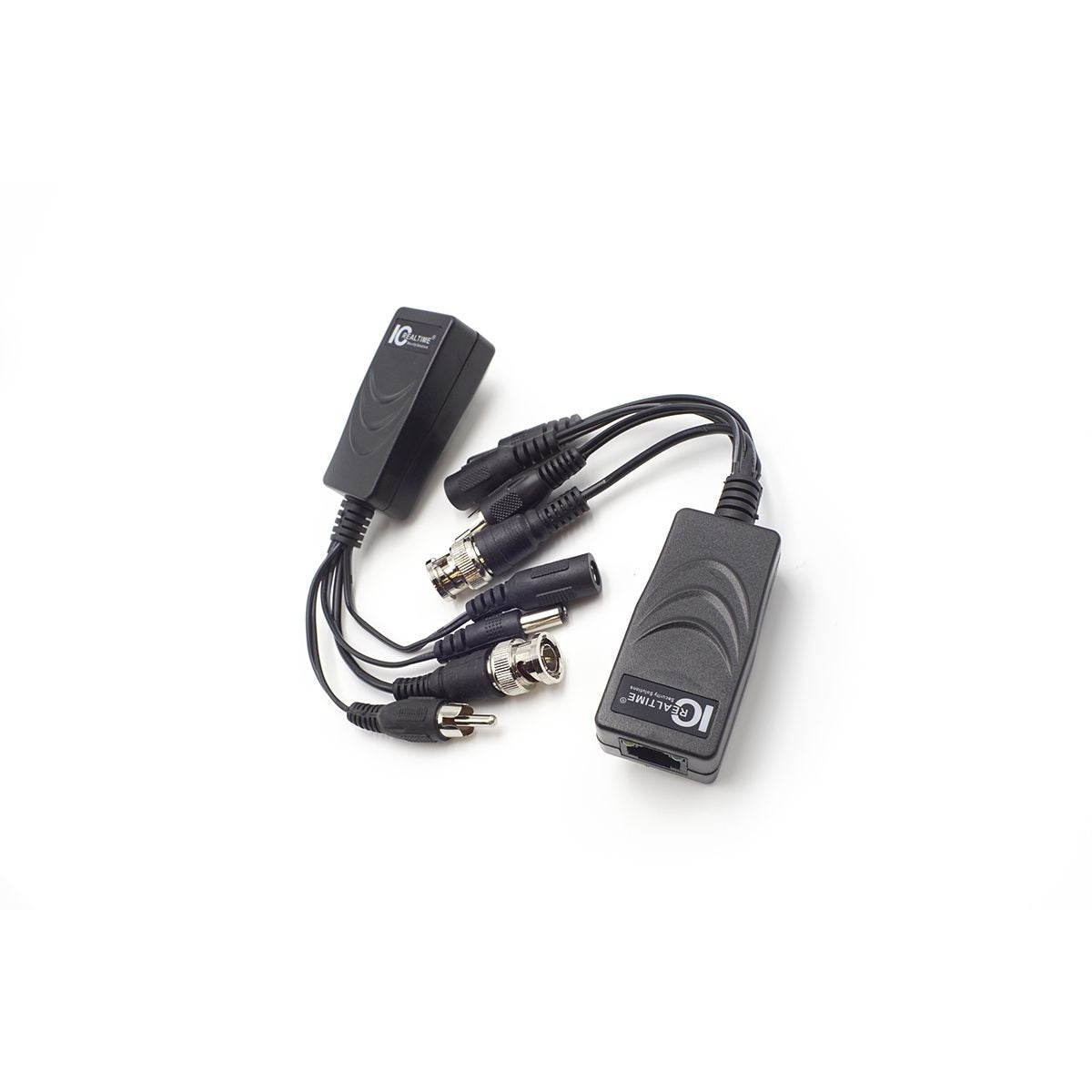 IC Realtime IVB-213VPA Pair (2) 1-CHANNEL POE Passive Balun To Transmit Audio - image 2