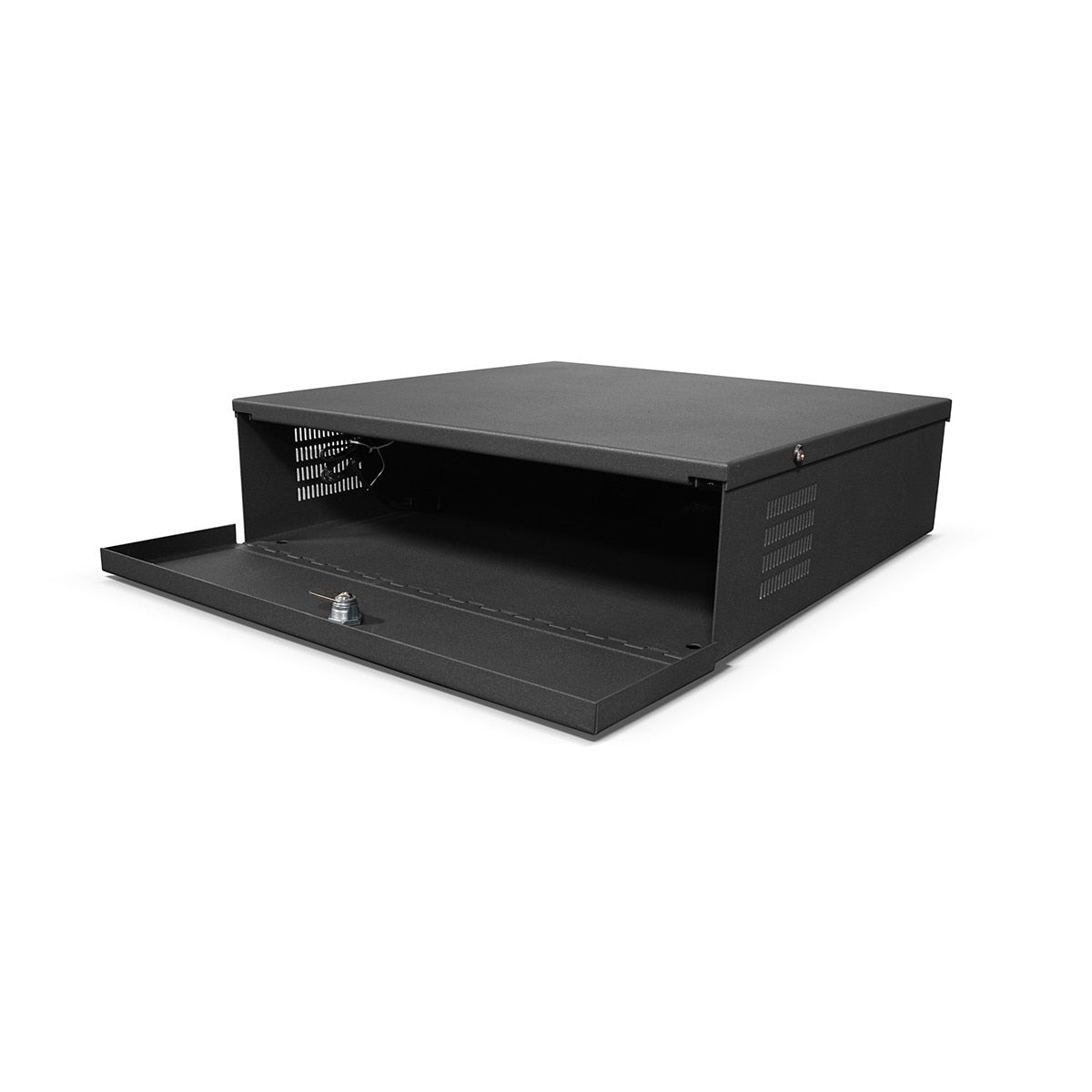 IC Realtime DVR LOCK BOX SM DVR Lock Box Small W/fan And Key Lock 18X18X5 image 2