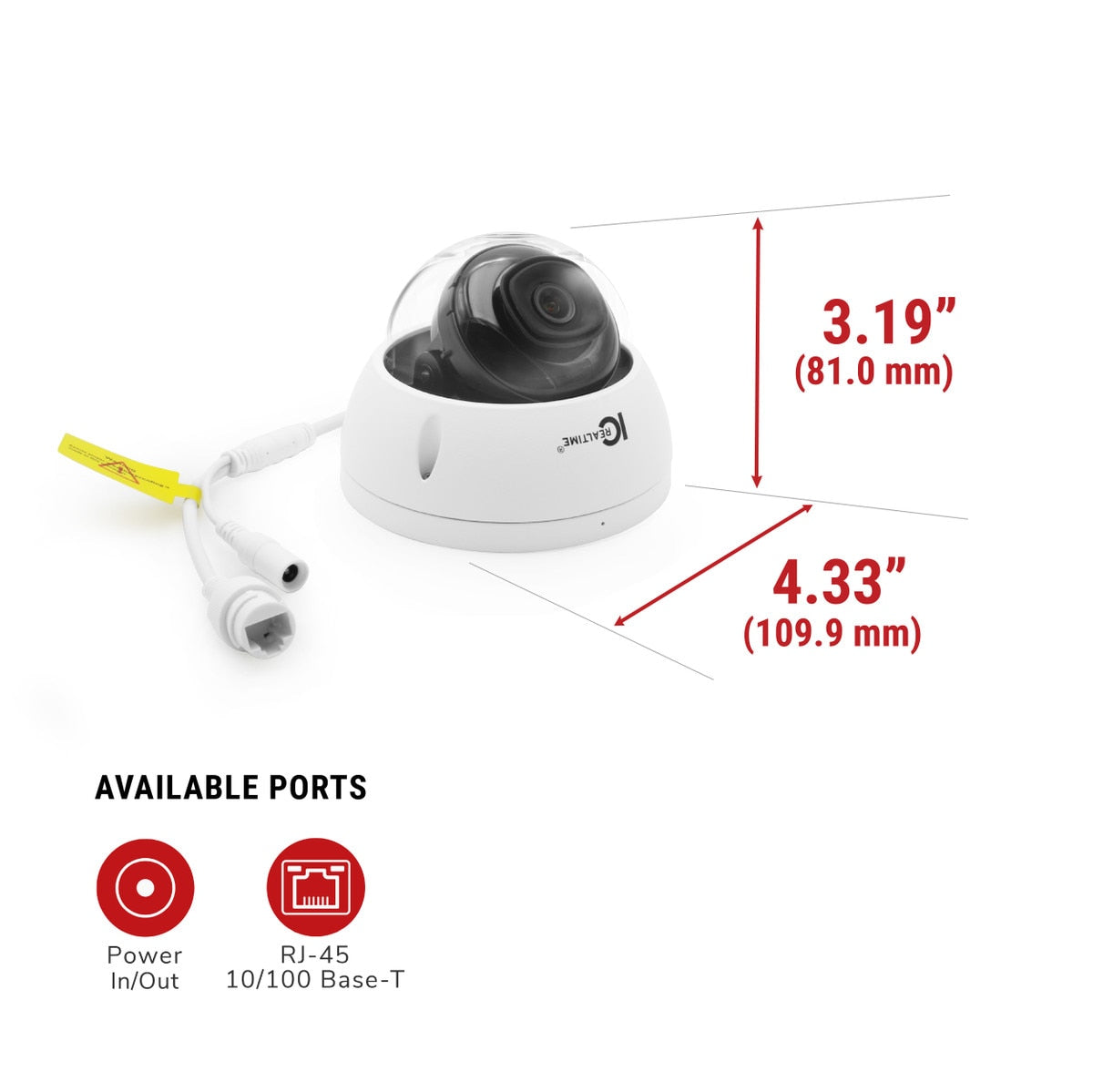 IC Realtime IPEG-D40F-IRW3 4MP Vandal Dome Camera - product image 6