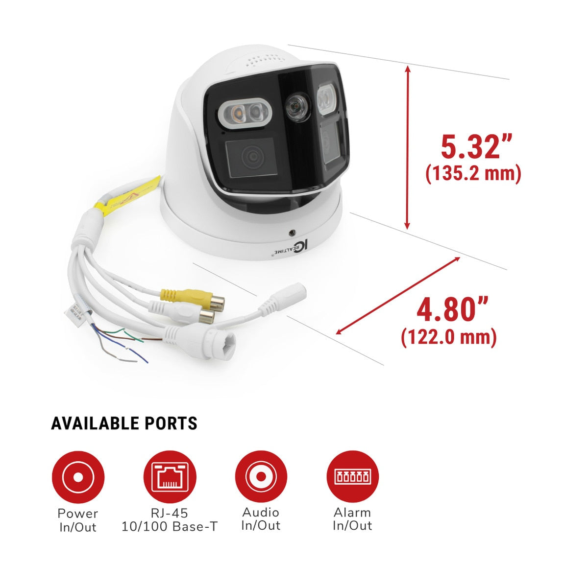 IC Realtime IPEL-PE80F-ADW1 4MP PTZ Camera - product image 6