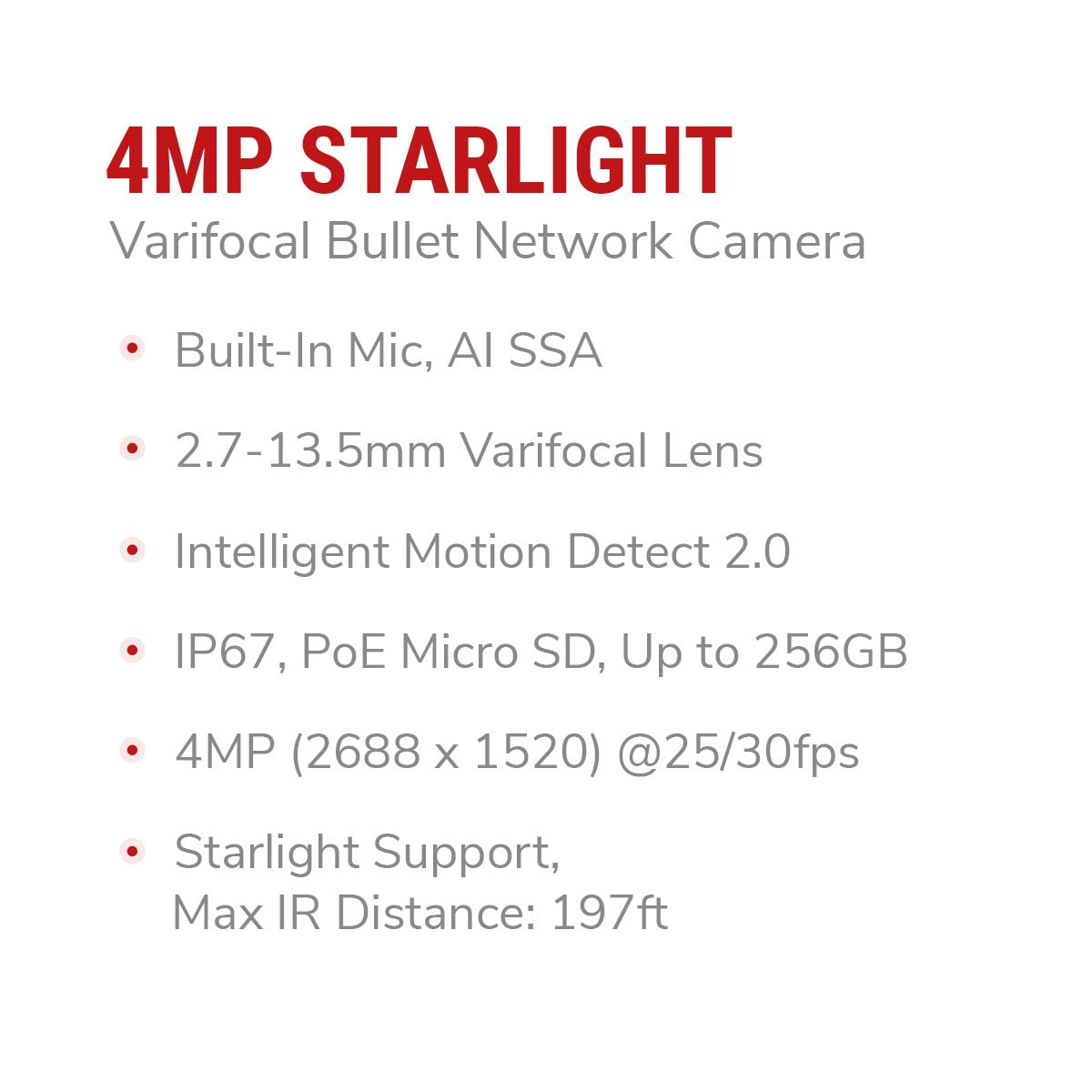 IC Realtime IPFX-B40V-IRW3 4MP Bullet Camera - product image 7