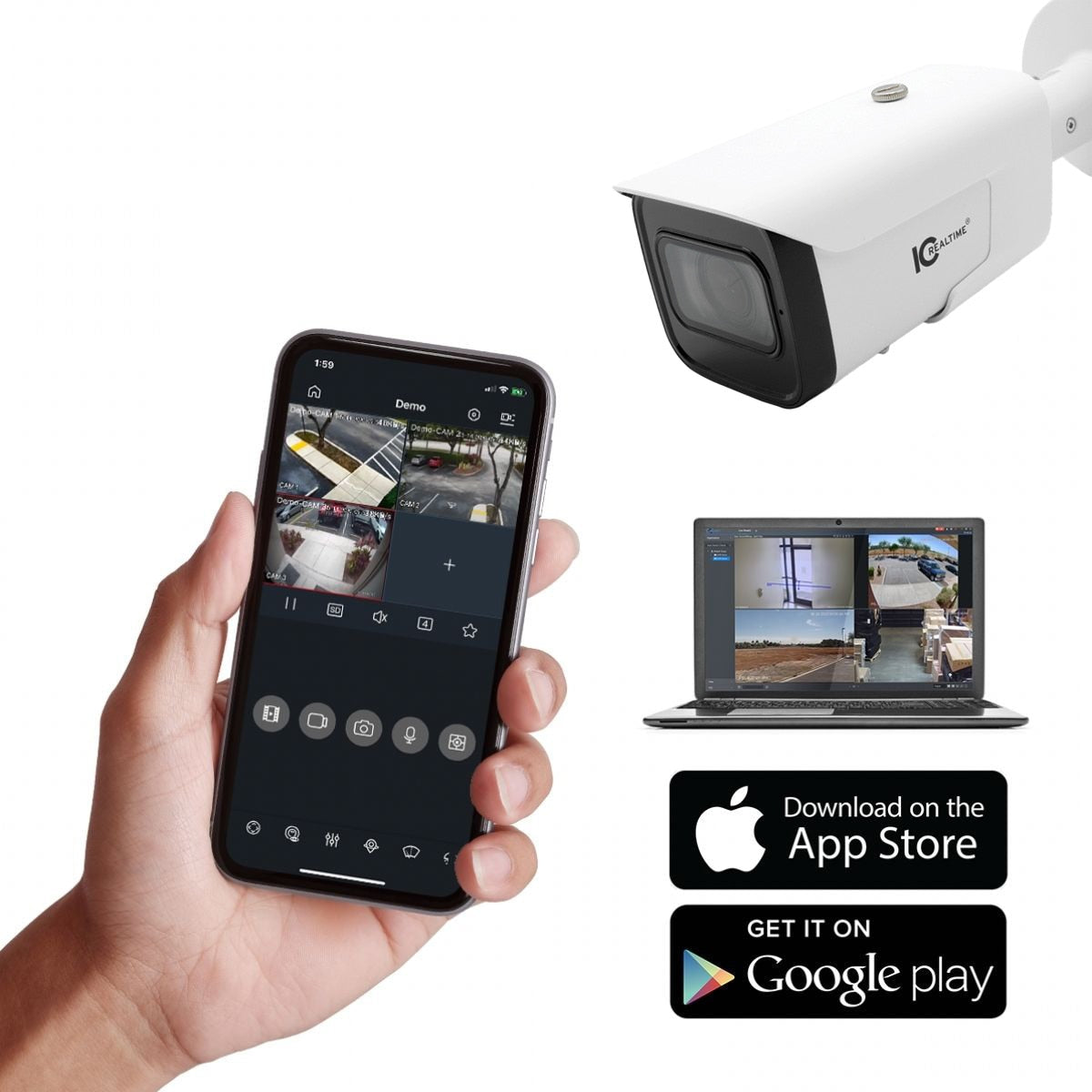 IC Realtime IPFX-B40V-IRW3 4MP Bullet Camera - product image 10