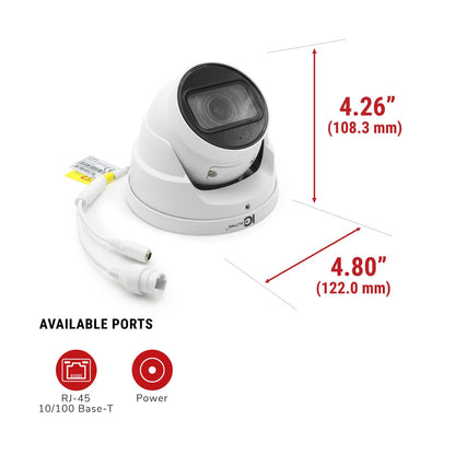 IC Realtime IPFX-E40V-IRW3 4MP Eyeball/Turret Camera - product image 6