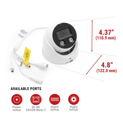 IC Realtime IPMX-E40F-ADW3 4MP Eyeball/Turret Camera - product image 6