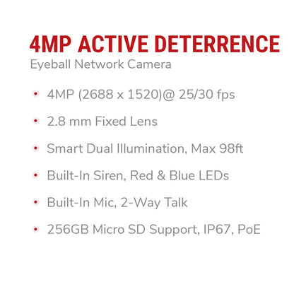 IC Realtime IPMX-E40F-ADW3 4MP Eyeball/Turret Camera - product image 7