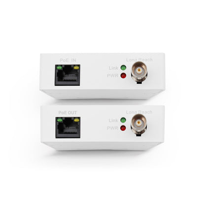 IC Realtime IVB-EOC-202 Ethernet Over Coax Passive Converters For Non Epoe Cameras (sold In Pairs)
