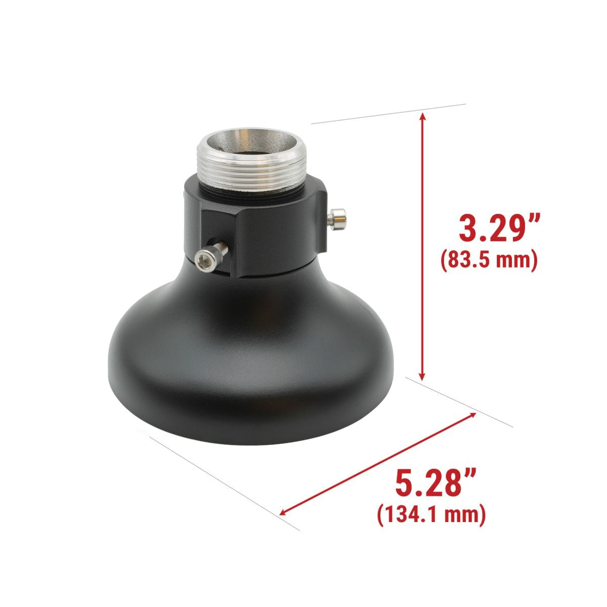 IC Realtime MNT-ADAPT-SM-2-B Adapter Plate And Mount For Dome Cameras And Pano Turret - image 6