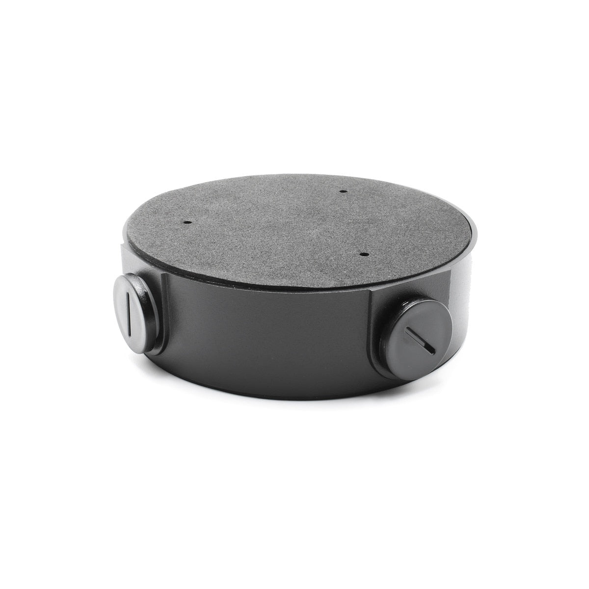 IC Realtime MNT-JUNCTIONBOX-6-B Outdoor Round Junction Box For Mini Vandal Domes, Black - image 2