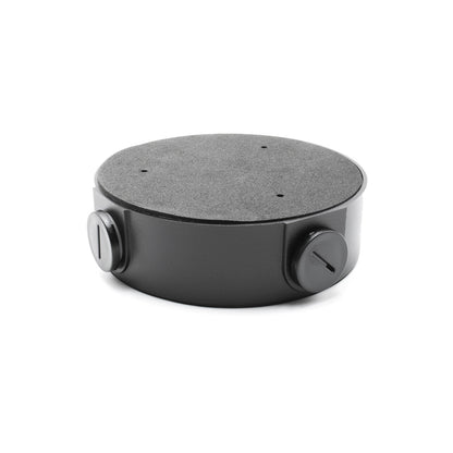 IC Realtime MNT-JUNCTIONBOX-6-B Outdoor Round Junction Box For Mini Vandal Domes, Black - image 2