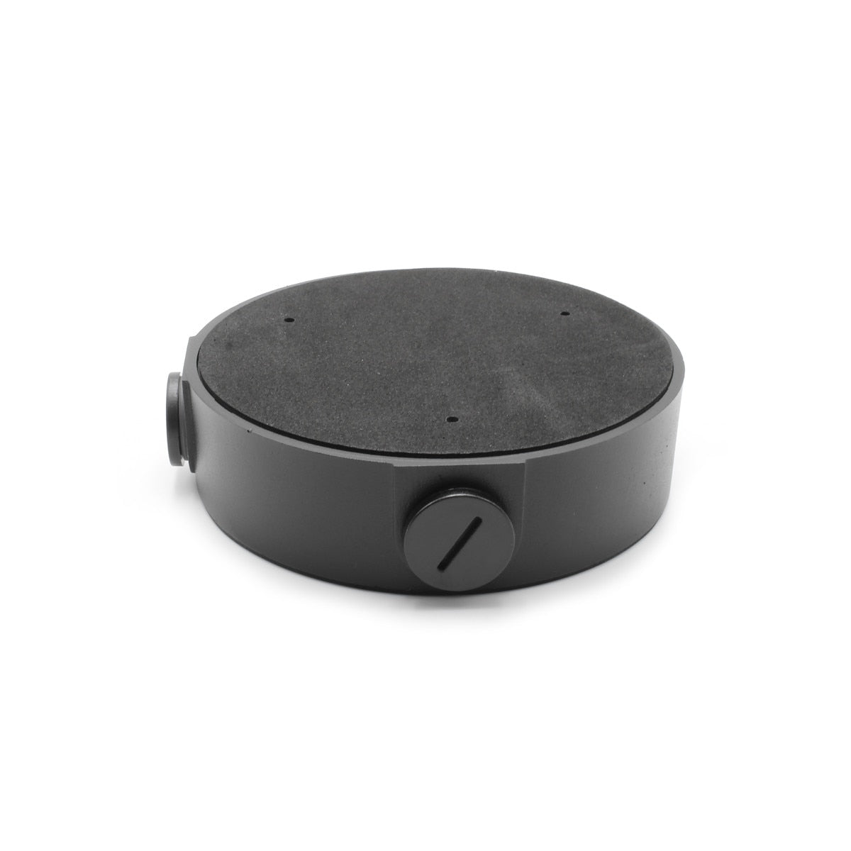 IC Realtime MNT-JUNCTIONBOX-7-B Outdoor Round Junction Box Mid Size Vandal Domes, Black - image 2