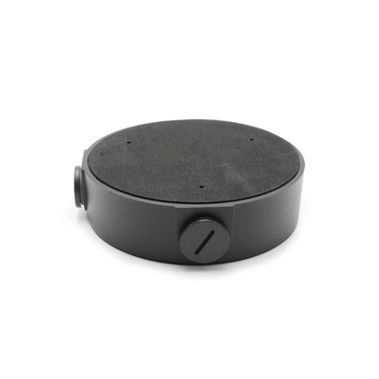 IC Realtime MNT-JUNCTIONBOX-7-B Outdoor Round Junction Box Mid Size Vandal Domes, Black - image 2