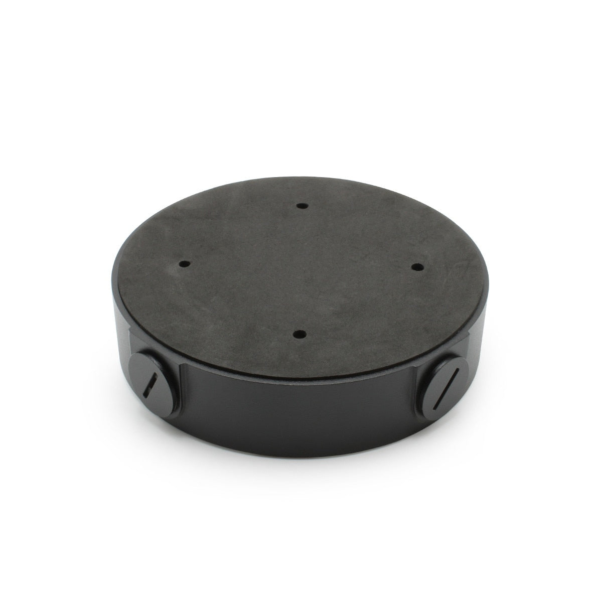 IC Realtime MNT-JUNCTIONBOX-8-B Black Outdoor Round Junction Box For Full Size Vandal Domes
