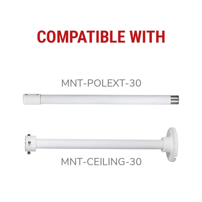 IC Realtime MNT-POLEXT-30 30" Extension Poles For MNT-CEILING-30 - image 3