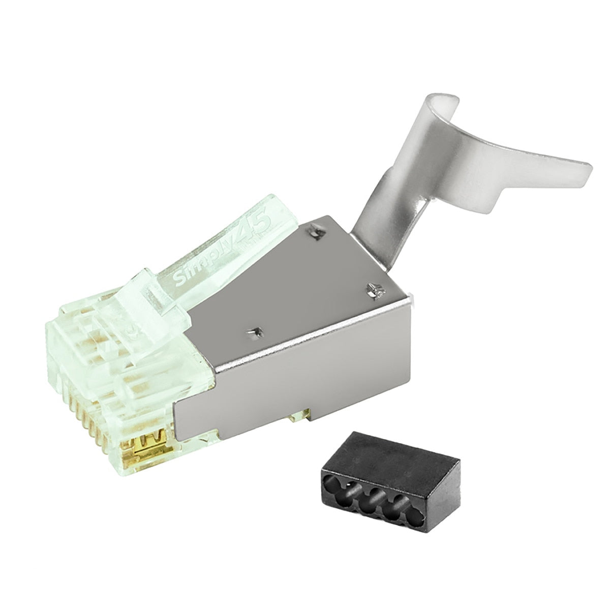 IC Realtime S45-1150 Standard Shielded (external Ground) CAT6 STP RJ45 Modular Plugs With - image 2