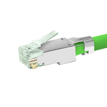 IC Realtime S45-1150 Standard Shielded (external Ground) CAT6 STP RJ45 Modular Plugs With - image 4