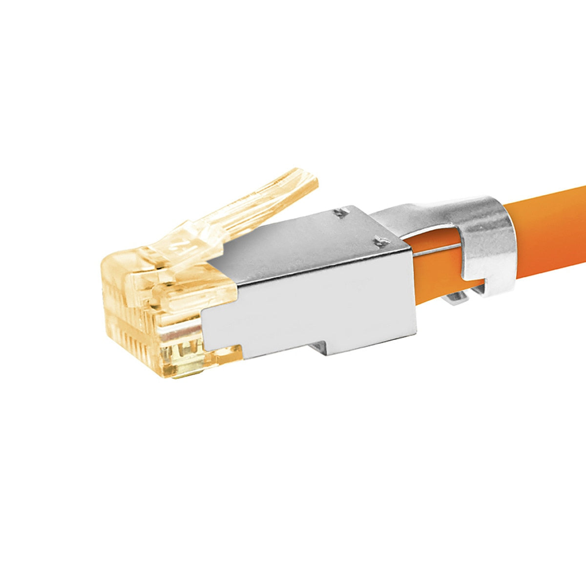 IC Realtime S45-1155 Standard Cat7a/7/6a Shielded External Ground RJ45 Modular Plugs With - image 3