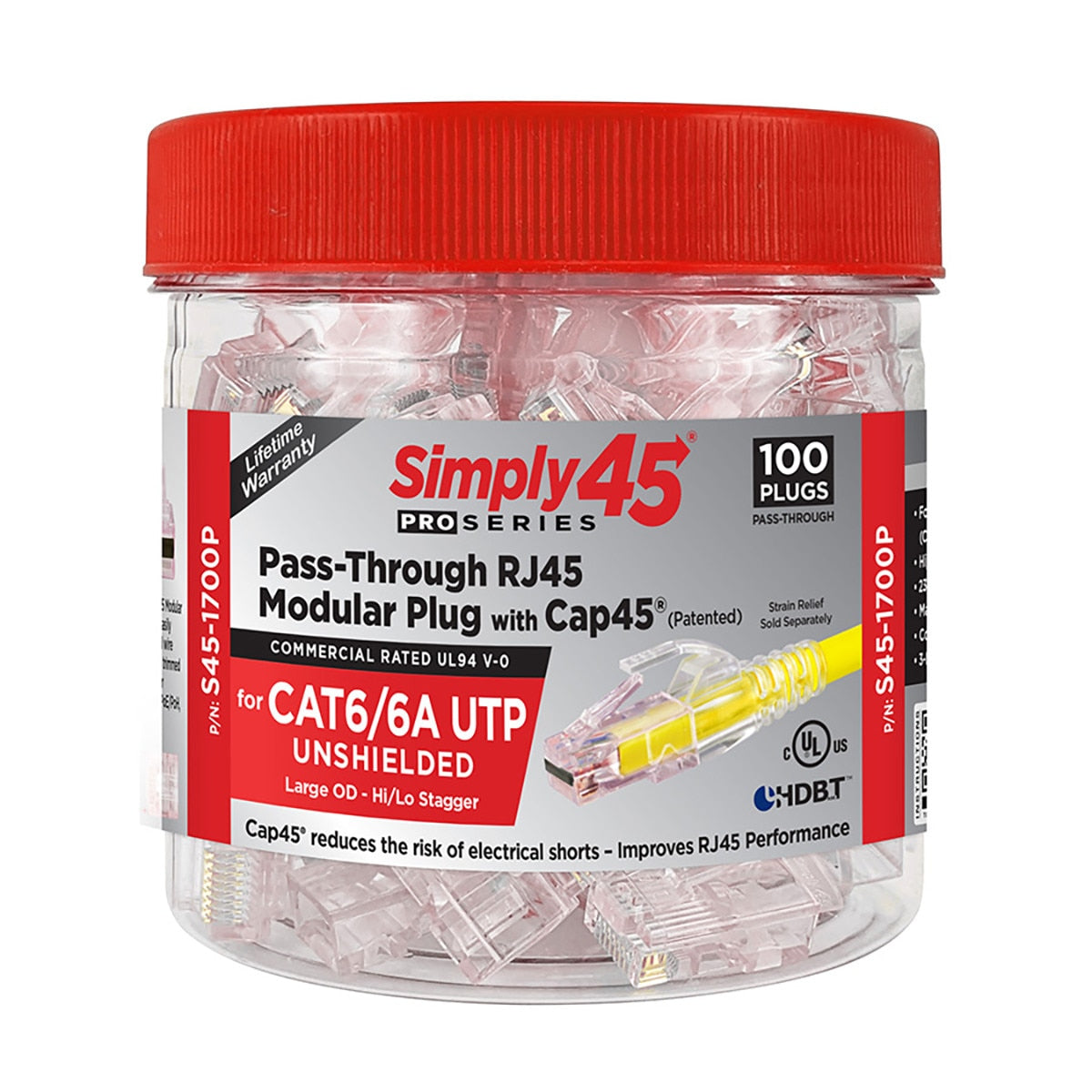 IC Realtime S45-1700P PROSeries Pass Through Red Tint, Hi/lo Stagger