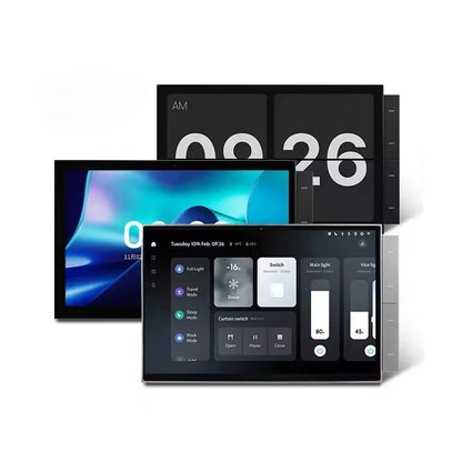 Smart Home Control Panel 10Inch Multilingual Touch Screen Built-In Bluetooth Zigbee Gateway Multifunction Scene Switch WIFI